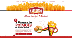 Desktop Screenshot of lutosa.com